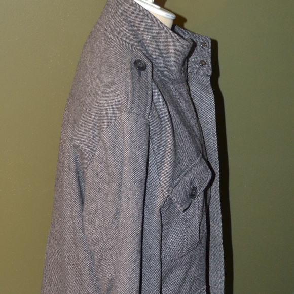Express S Military Jacket Wool Blend - Picture 6 of 8